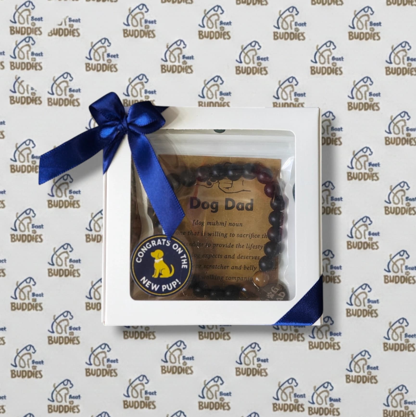 "Congrats on the new pup!" Gift