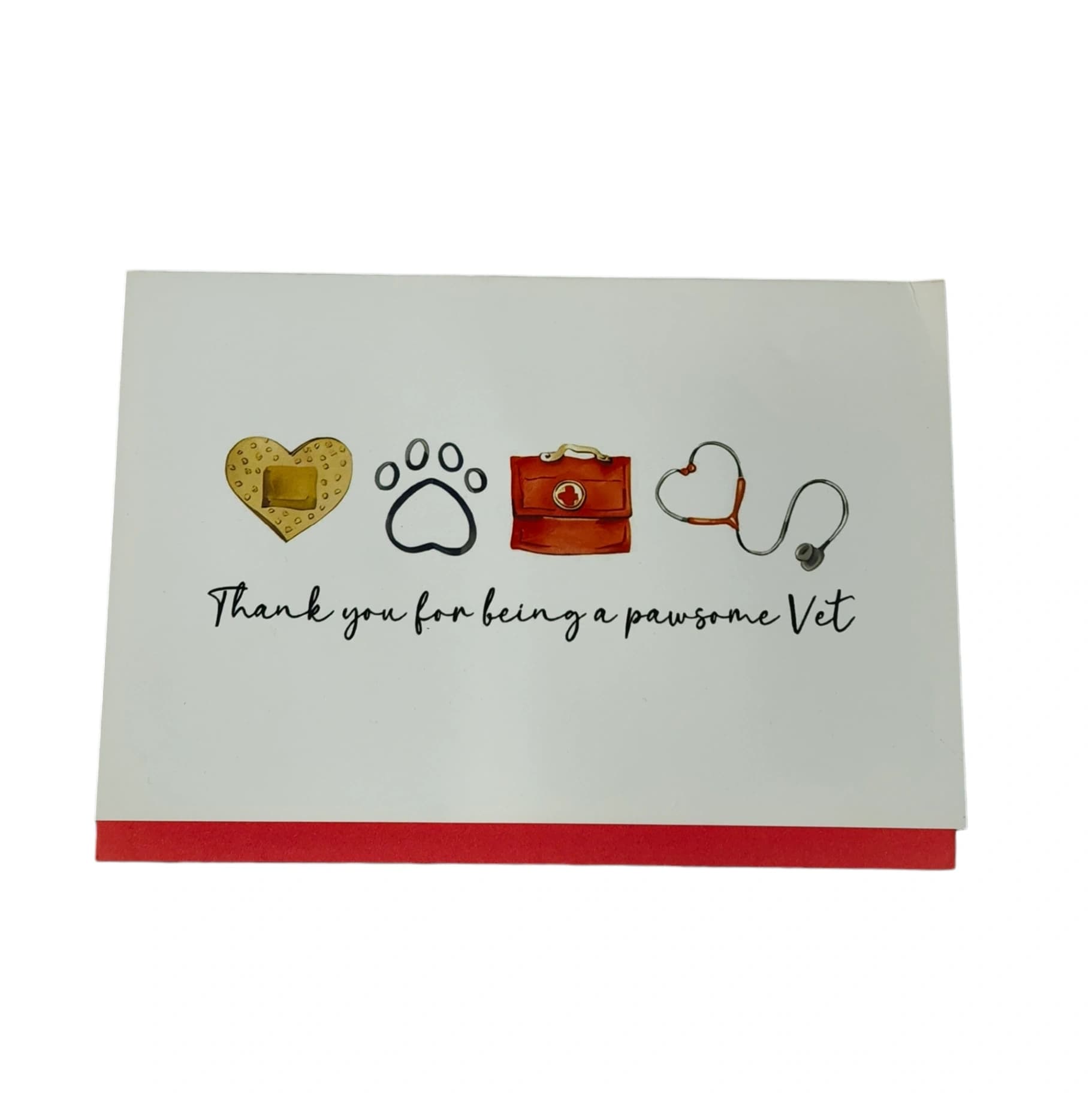 "Pawsome Vet" Appreciation Card