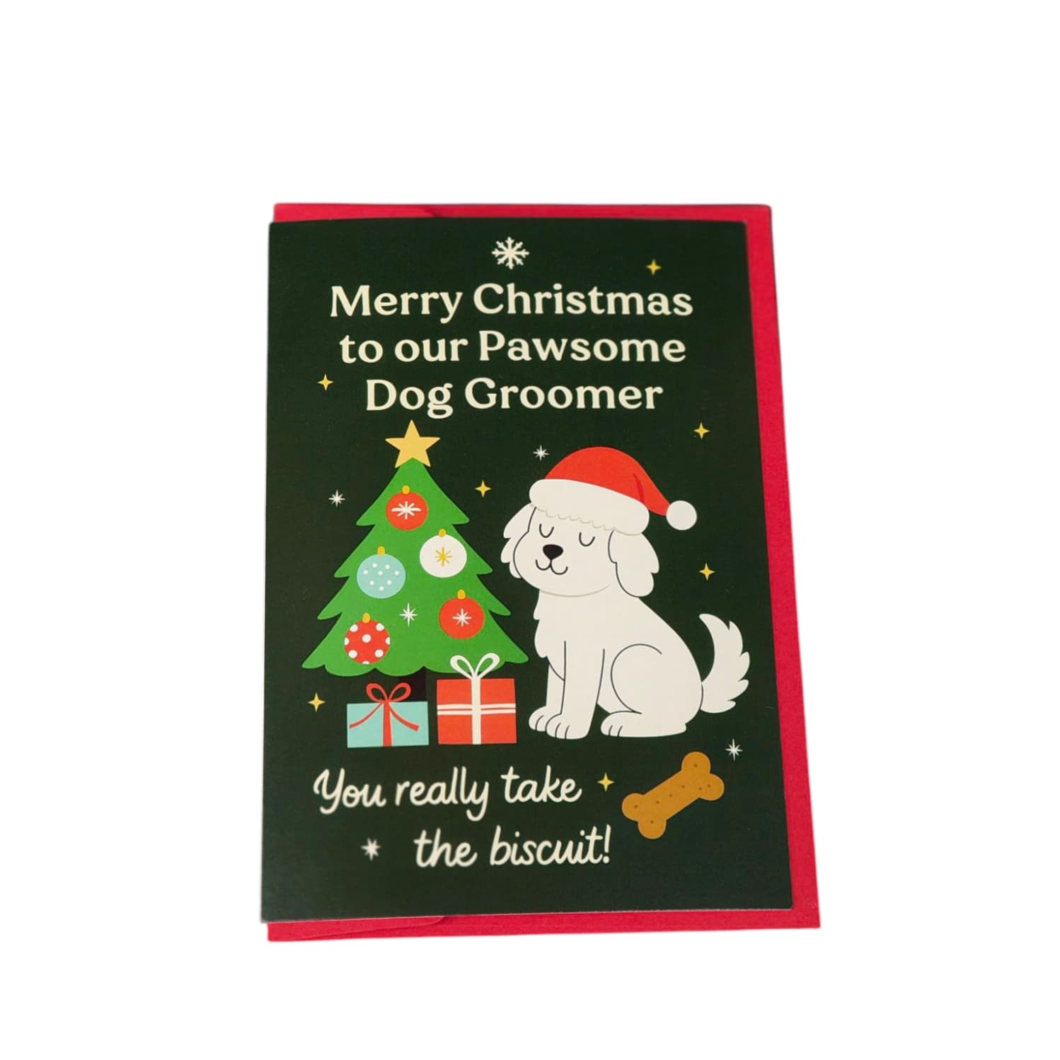 Dog Groomer Christmas Card