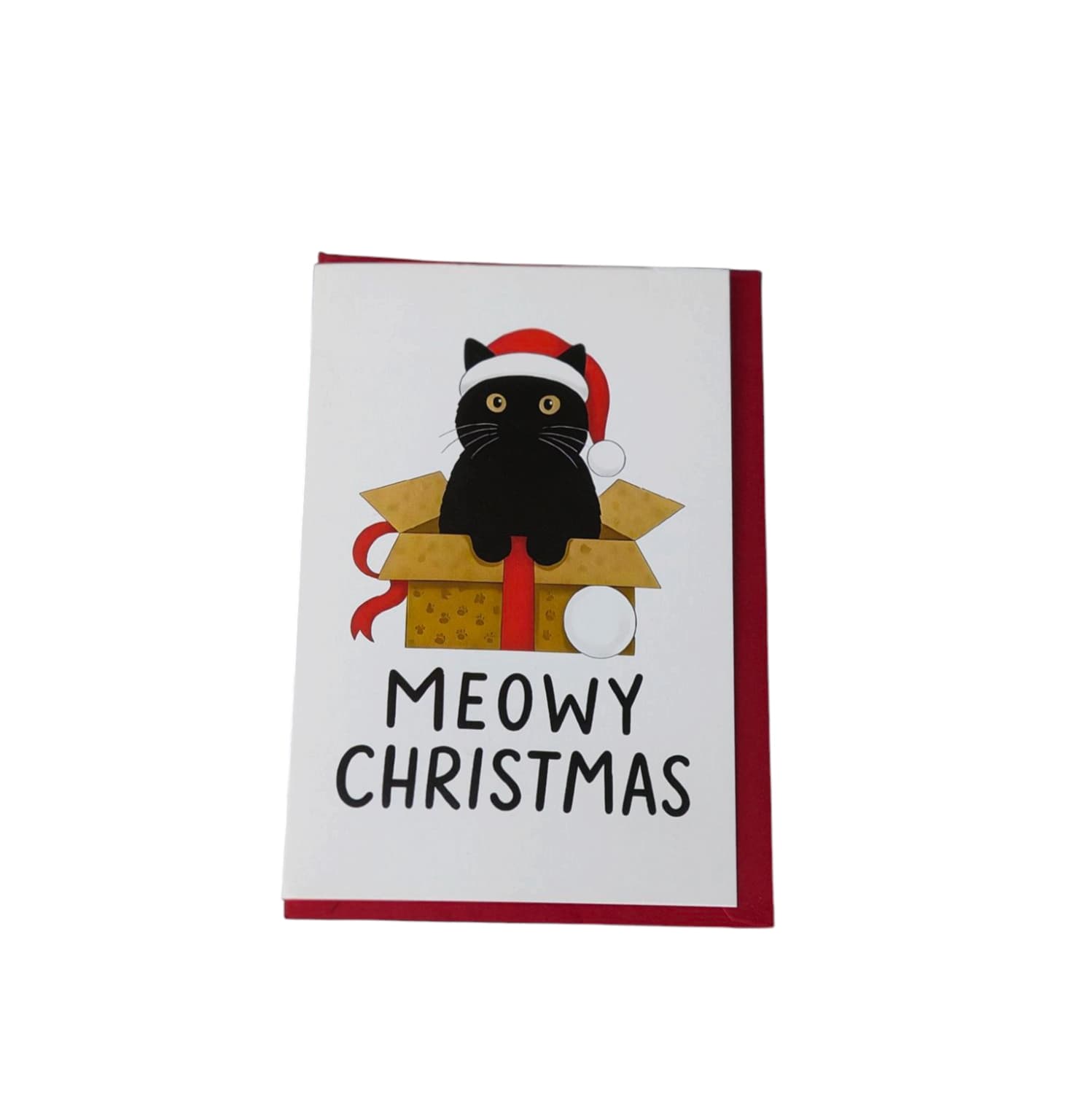 Meowy Christmas Card
