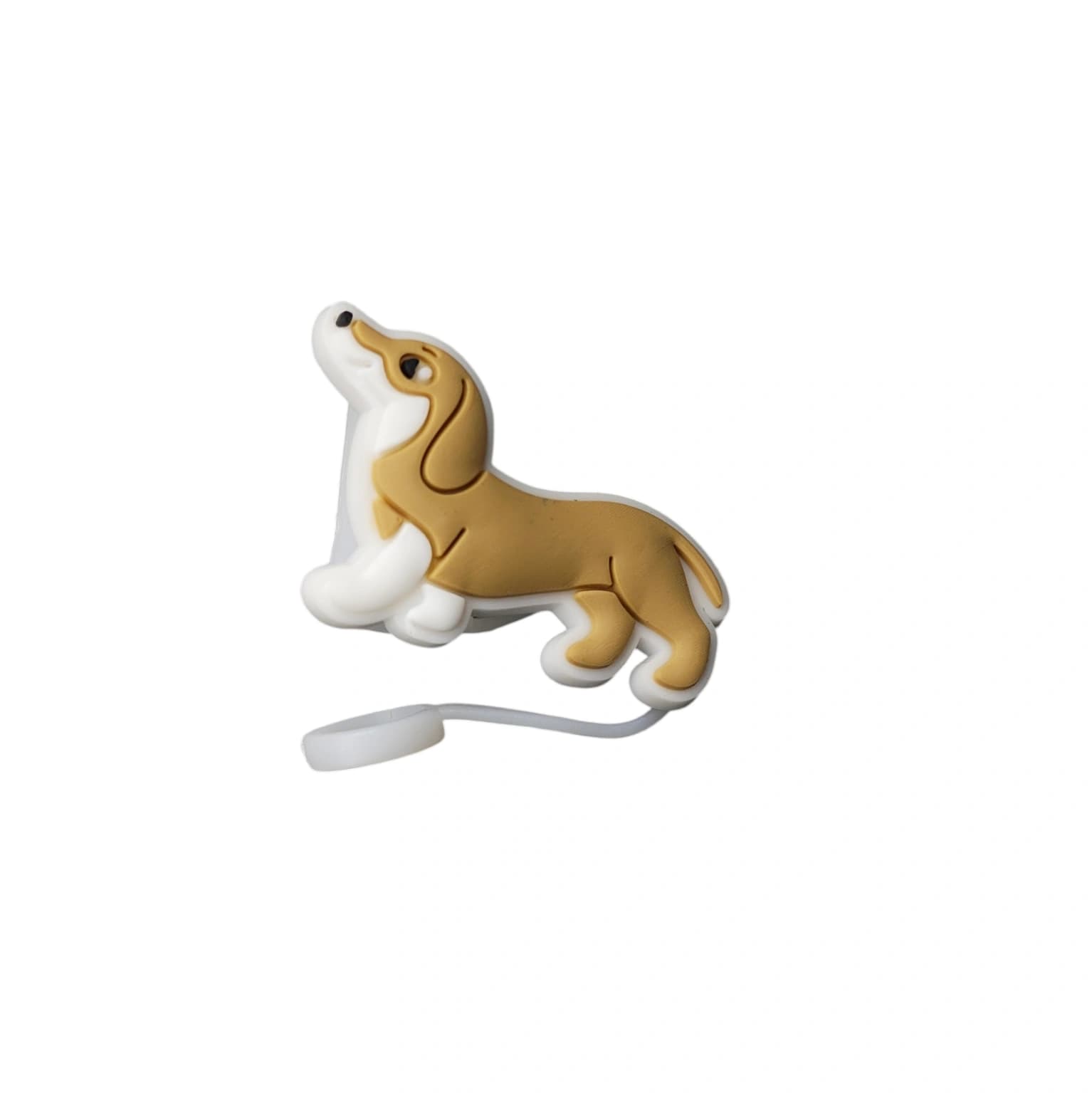 Dachshund straw cover