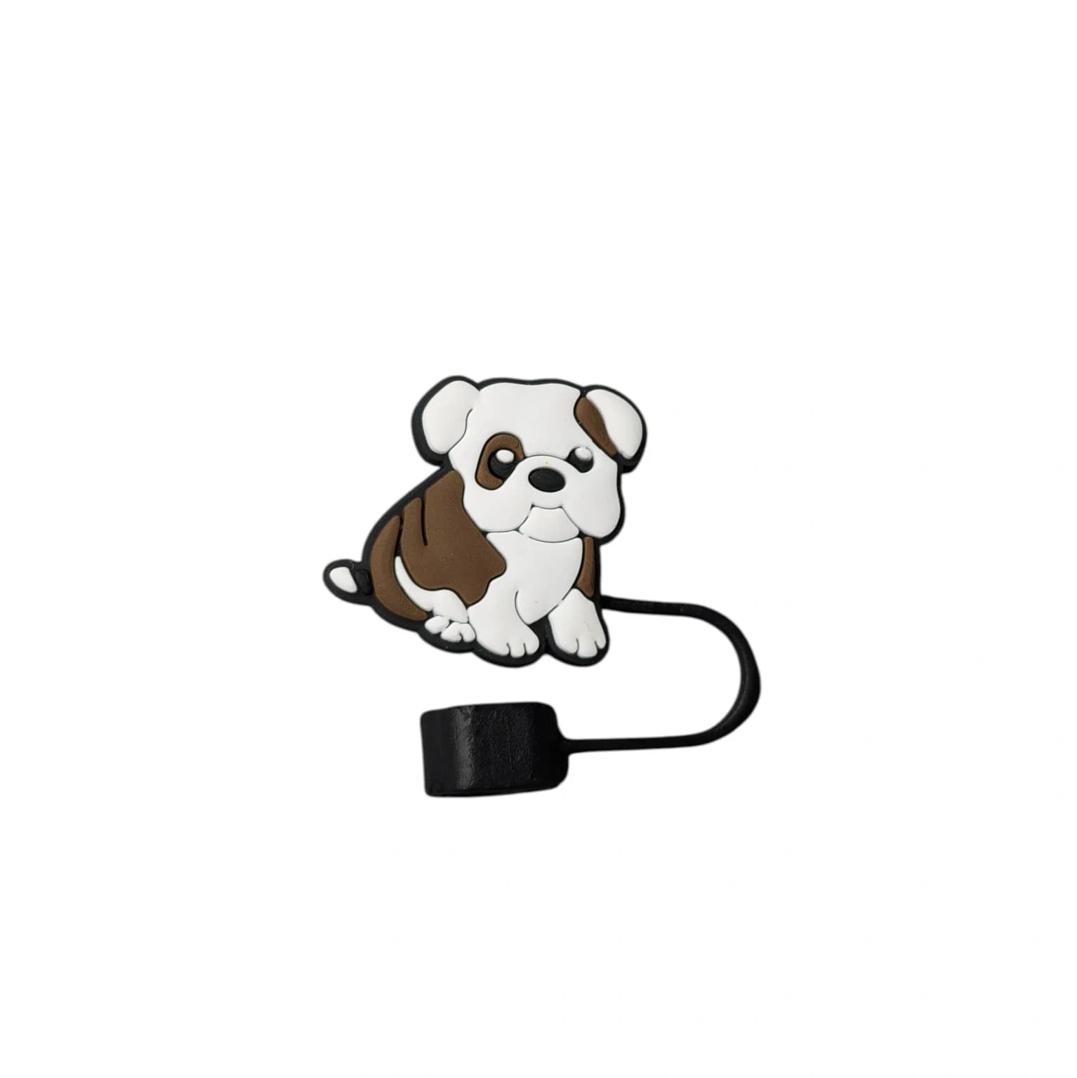 Bulldog straw cover