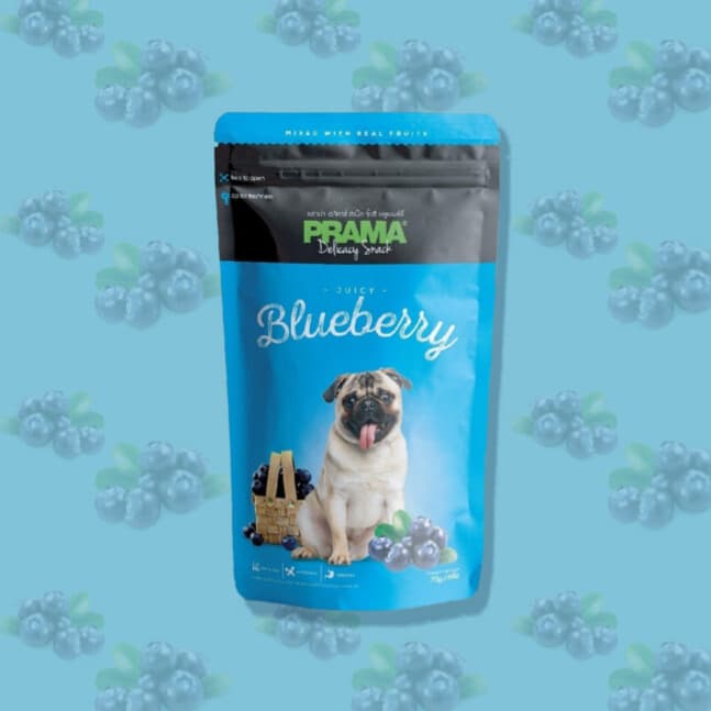 Prama dog treat - Blueberry