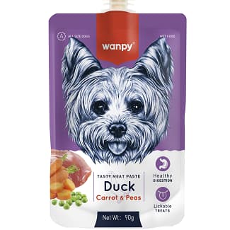 Duck, Carrot & Pea gourmet Squeeze