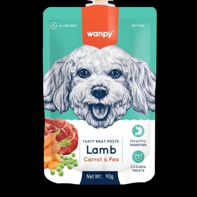 Lamb, Carrot & Pea gourmet Squeeze
