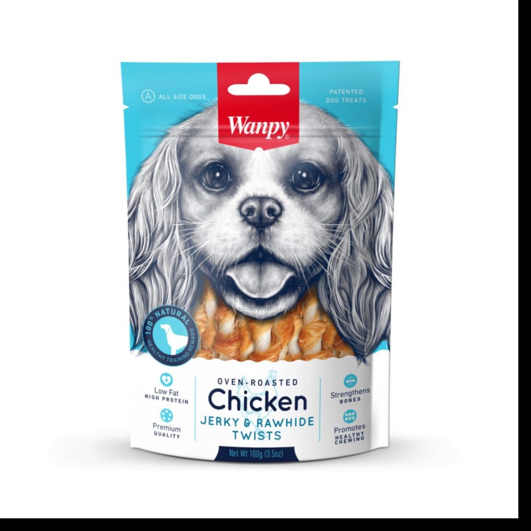 Chicken Jerky & Rawhide Twists