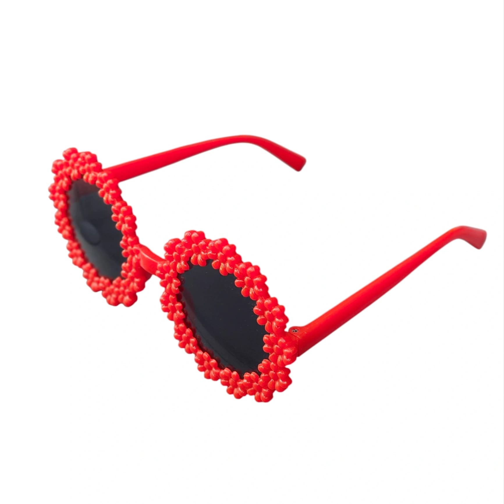 Red Floral Sunglasses for Dogs & Cats