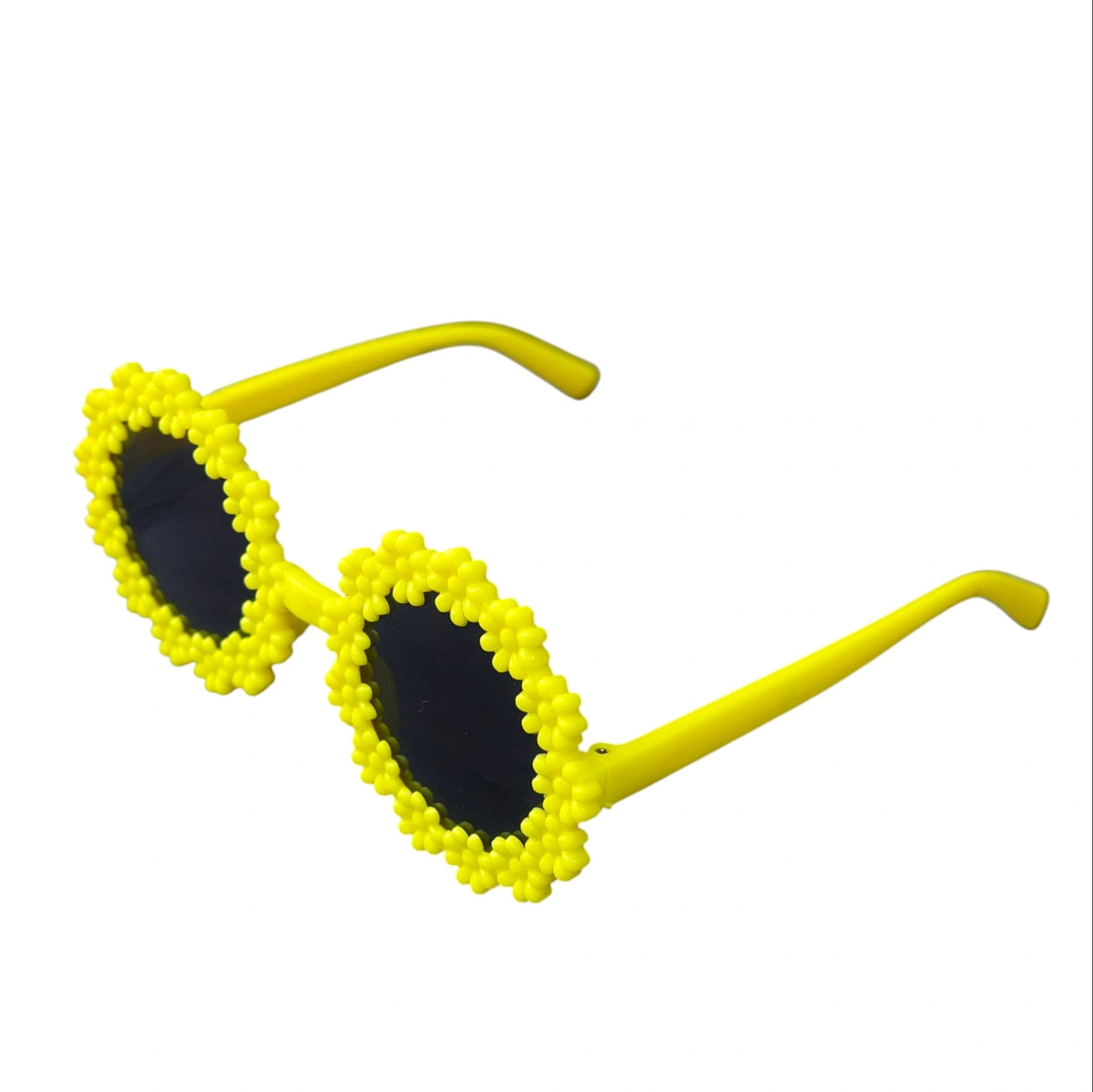 Yellow Floral Sunglasses for Dogs & Cats