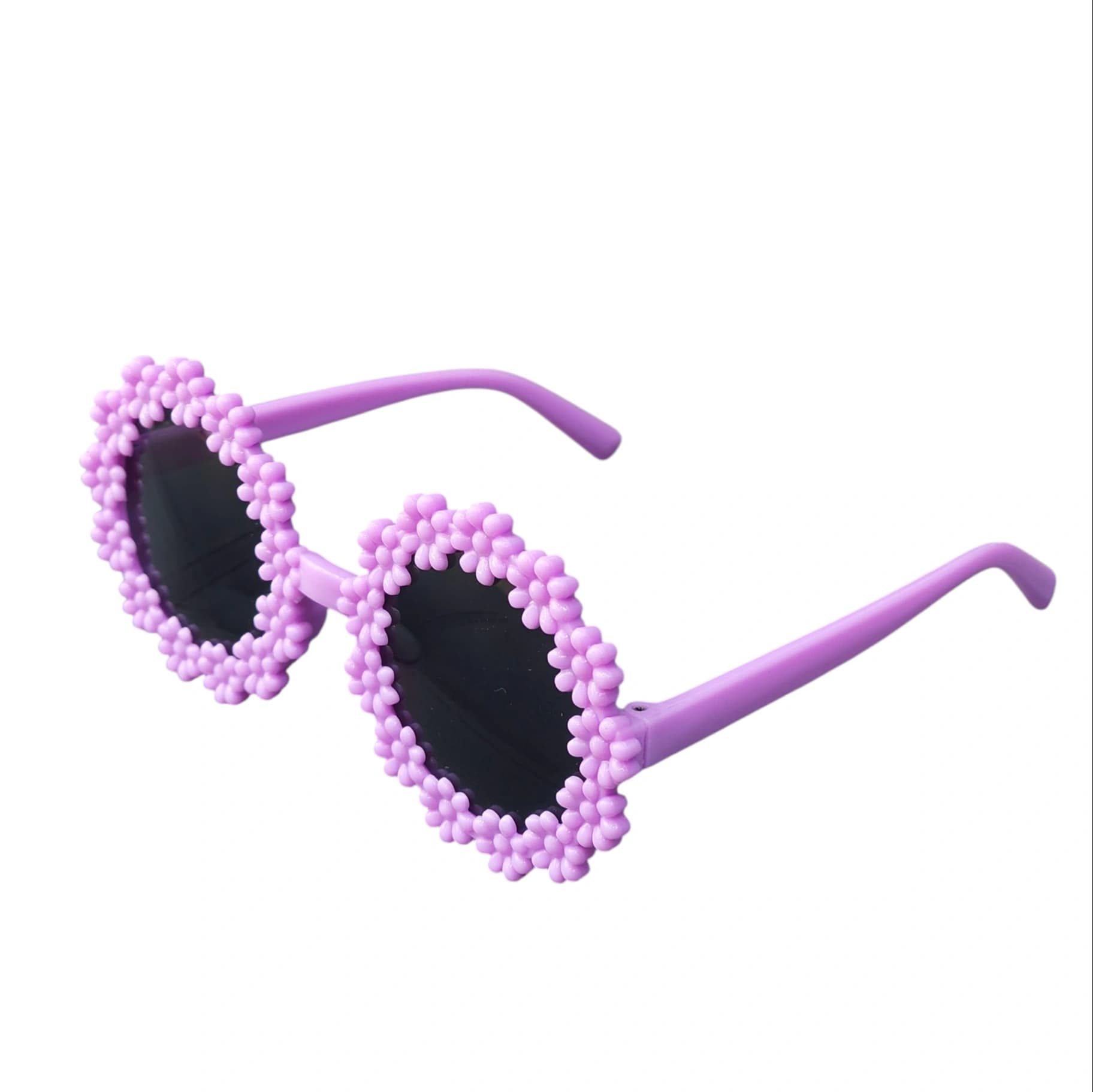 Purple Floral Sunglasses for Dogs & Cats