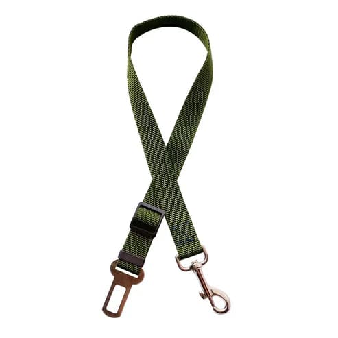 Pet seatbelt - Olive Green