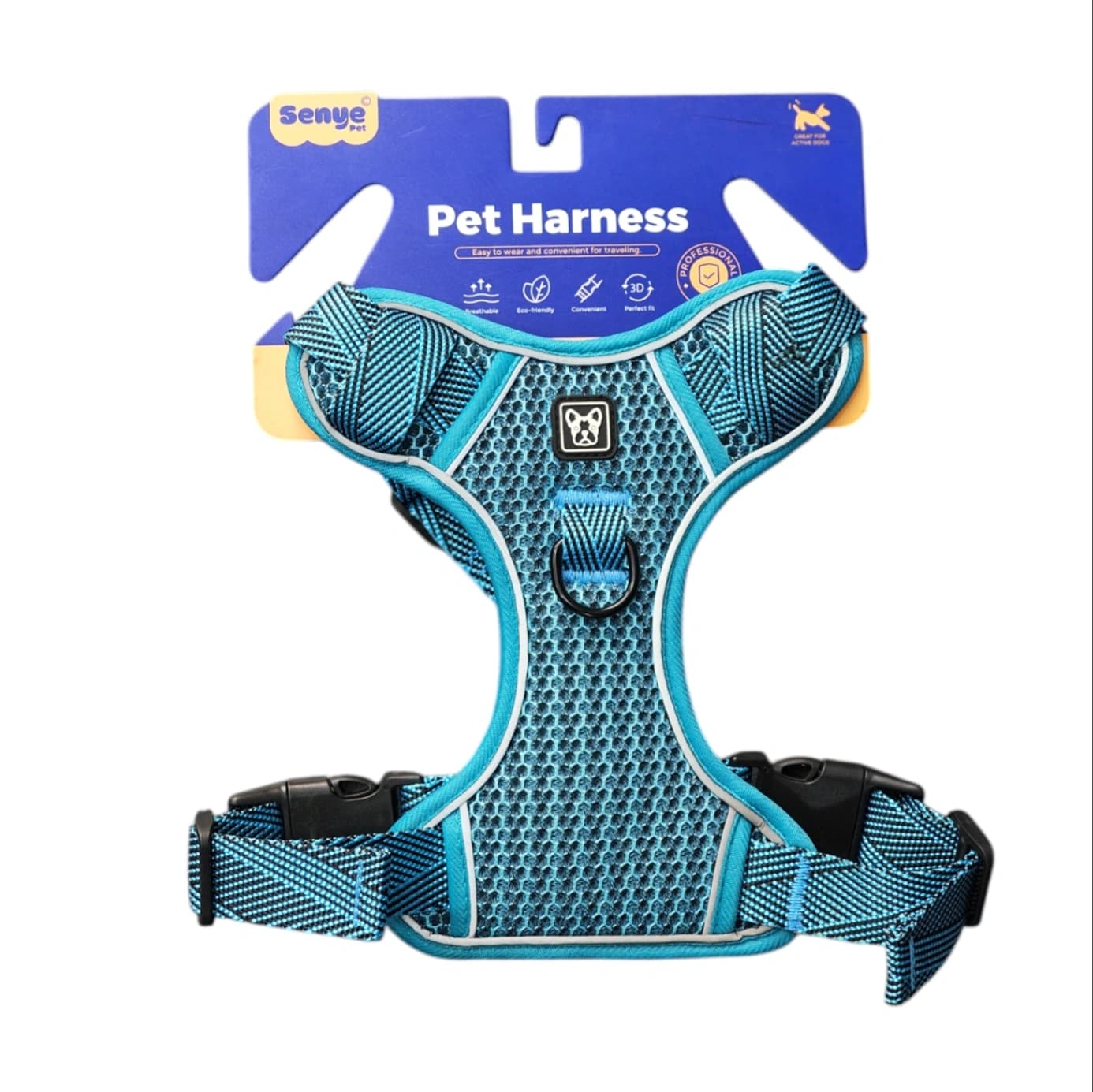 Mesh Harness - Blue / S