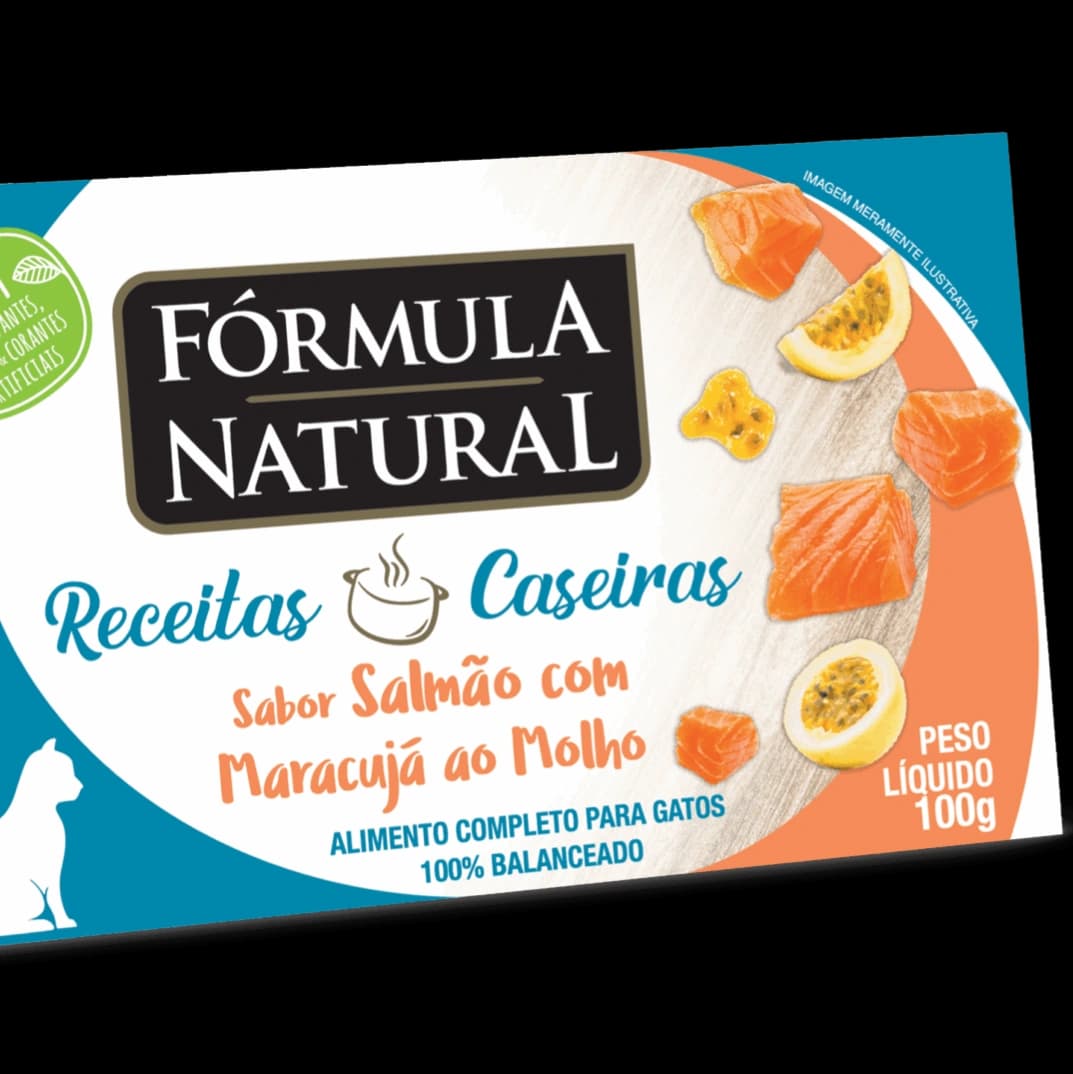Natural Formula Homemade Recipes Adult Cats Salmon with Passion Fruit in Sauce - 100g