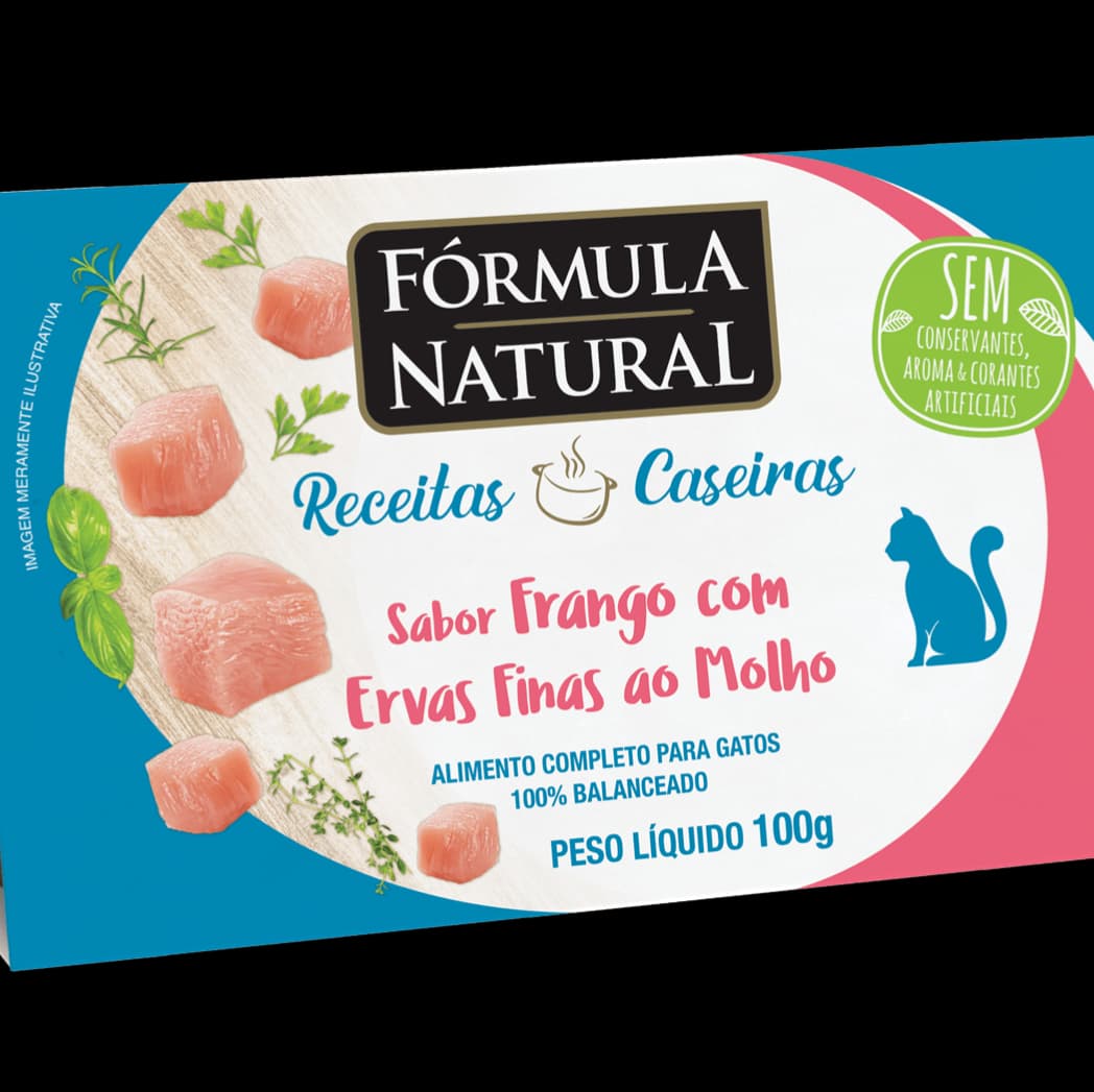 Natural Formula Homemade Recipes Adult Cats Chicken with Fine Herbs in Sauce - 100g