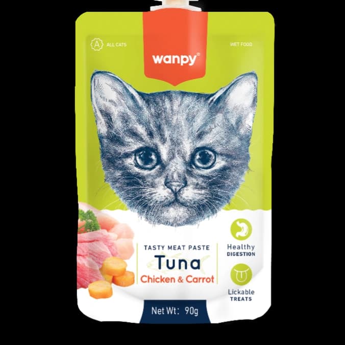 Tasty Meat Paste - Tuna with Chicken & Carrot gourmet Squeeze