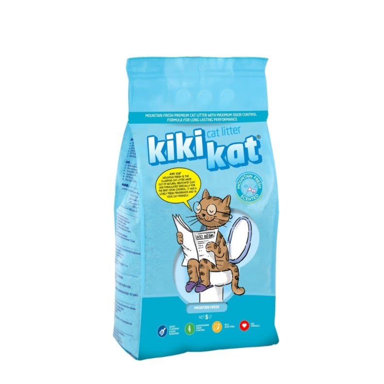 Kiki Kat Cat Litter – Mountain Fresh 5LT