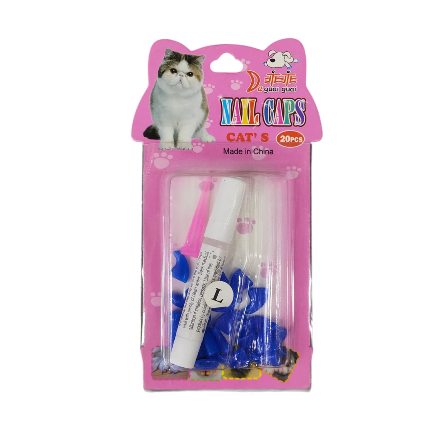 Blue nail cap kit - Large