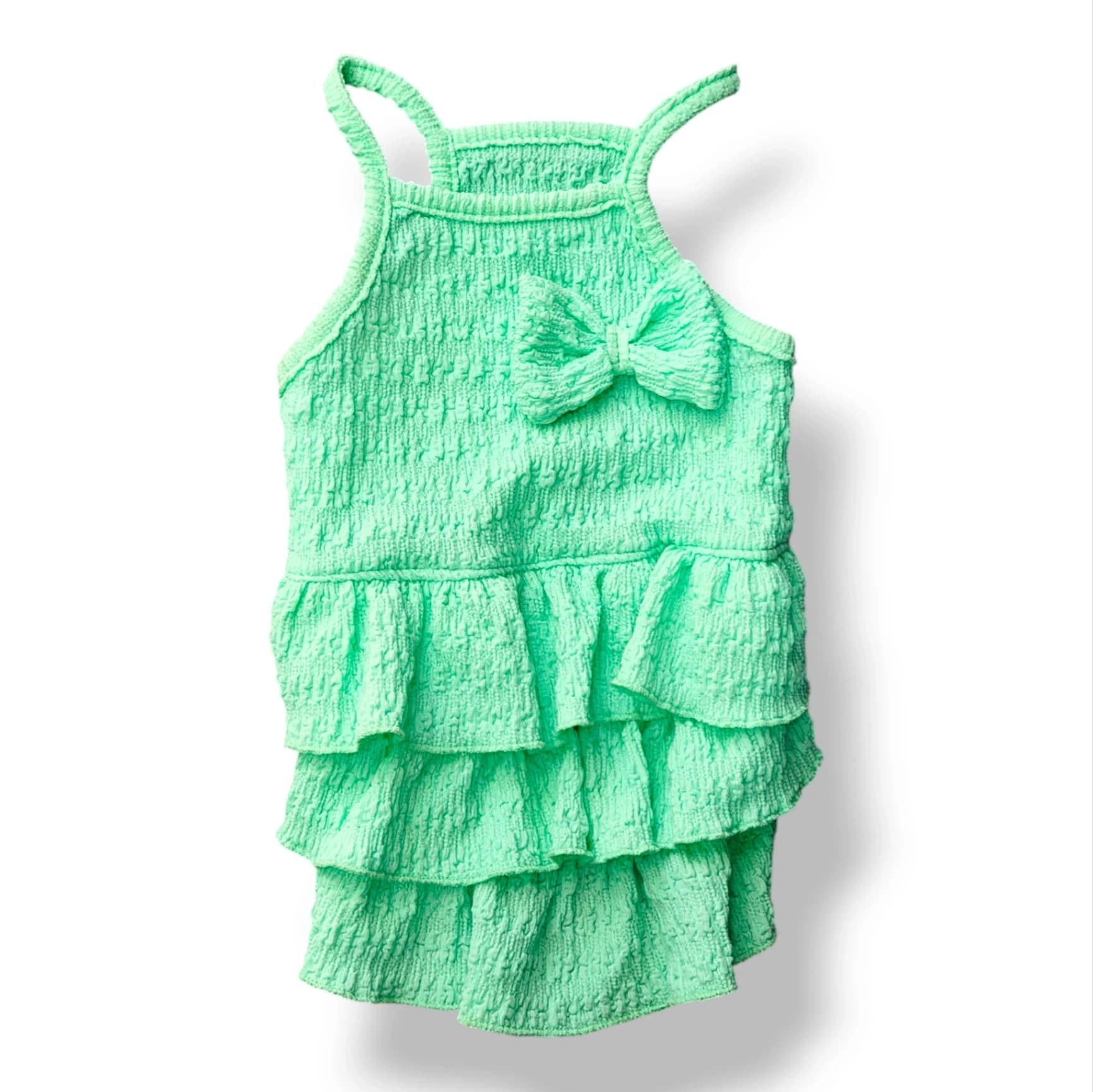 Textured summer pet dress - L
