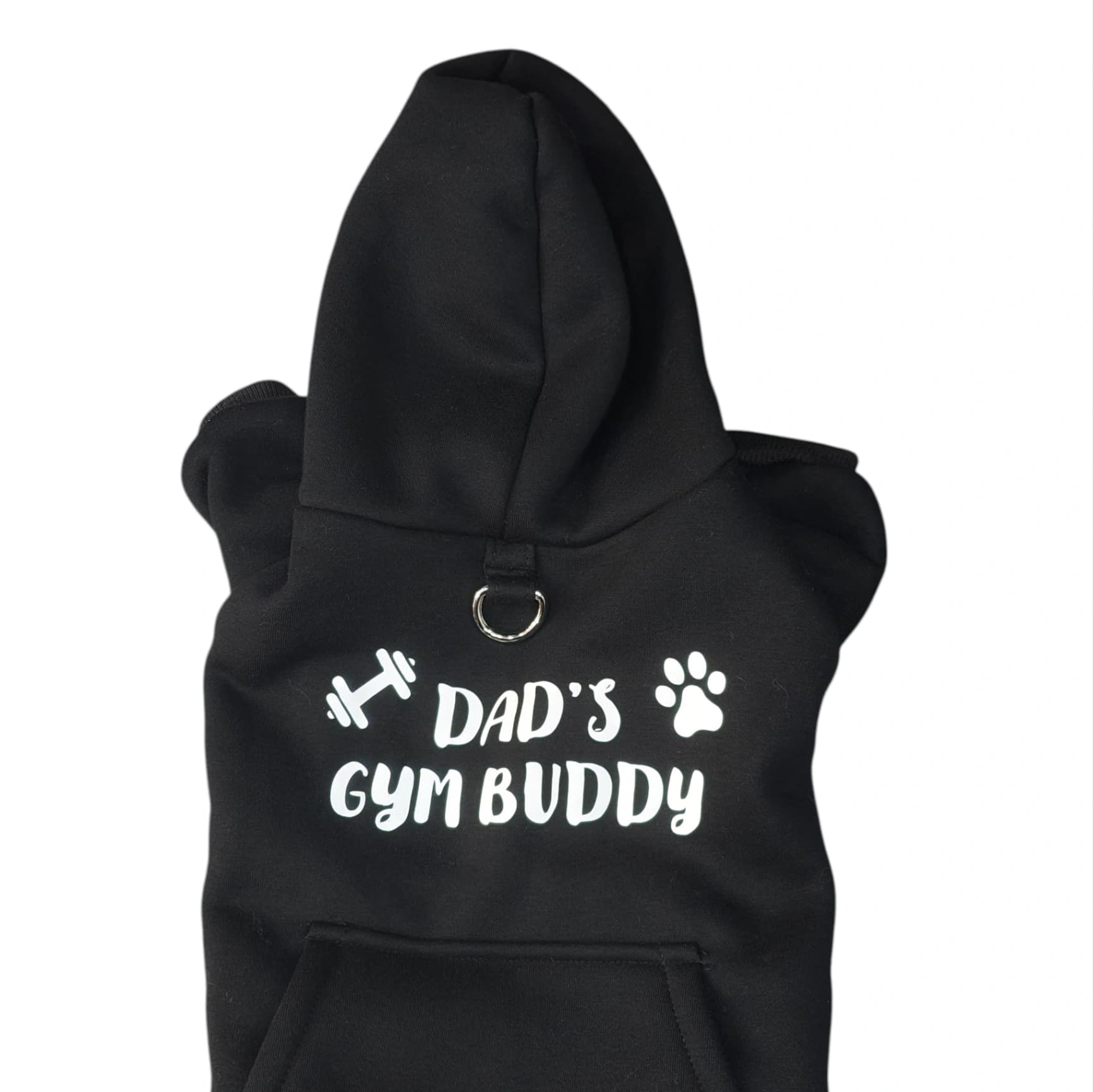 The "Dad’s Gym Buddy" Performance Hoodie - L