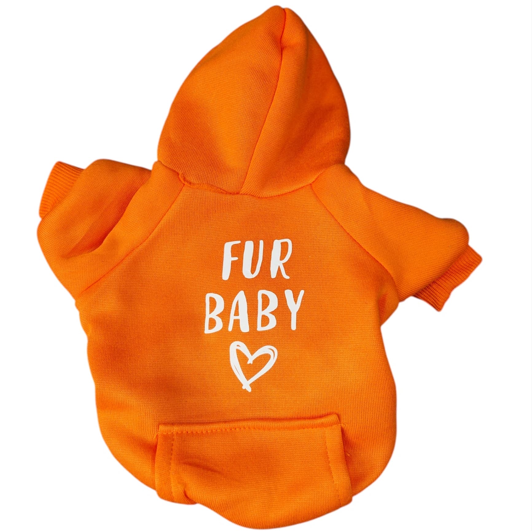 The "Fur Baby" Bright Hoodie - S