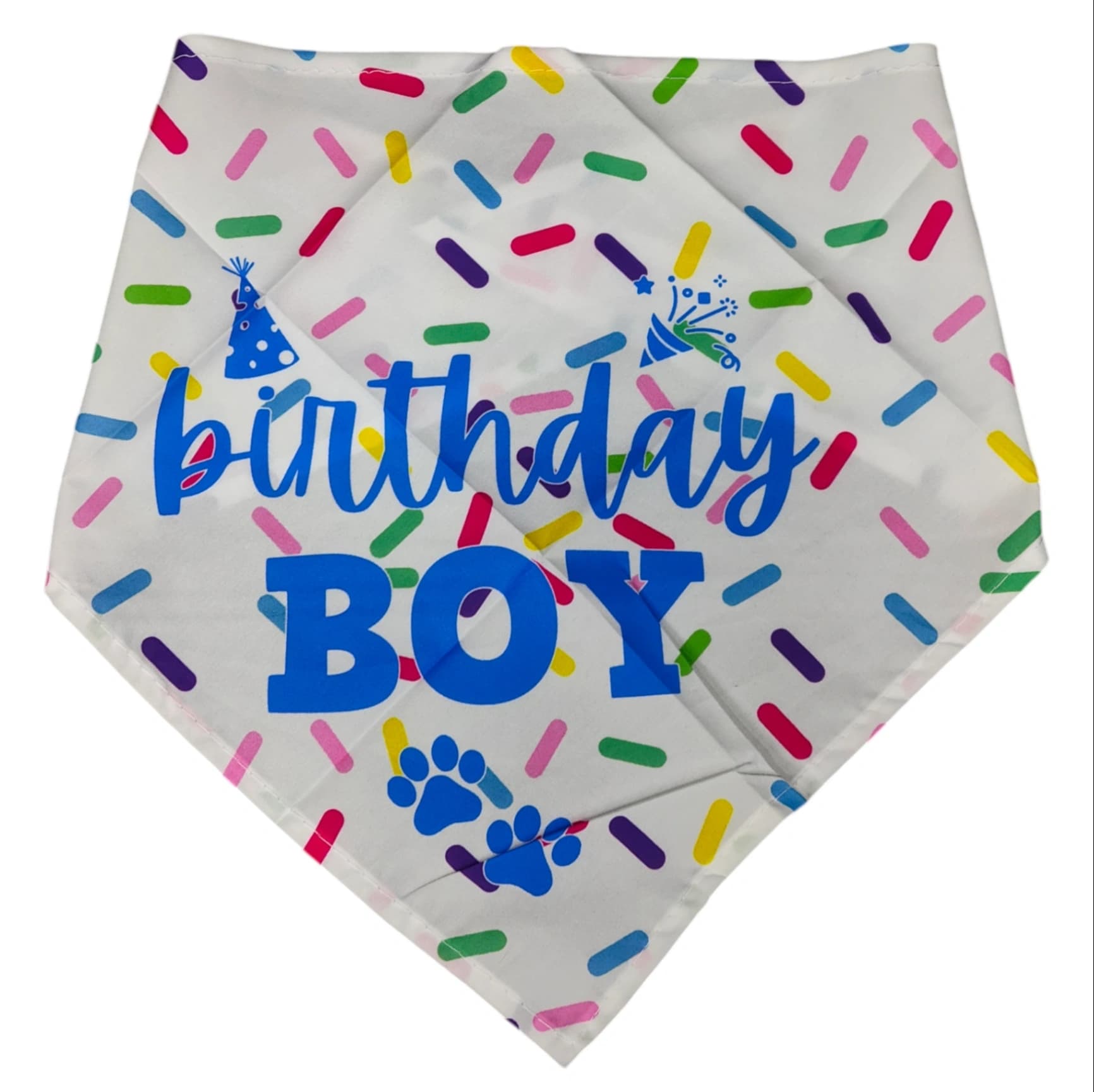 Birthday Boy Sprinkle Bandana