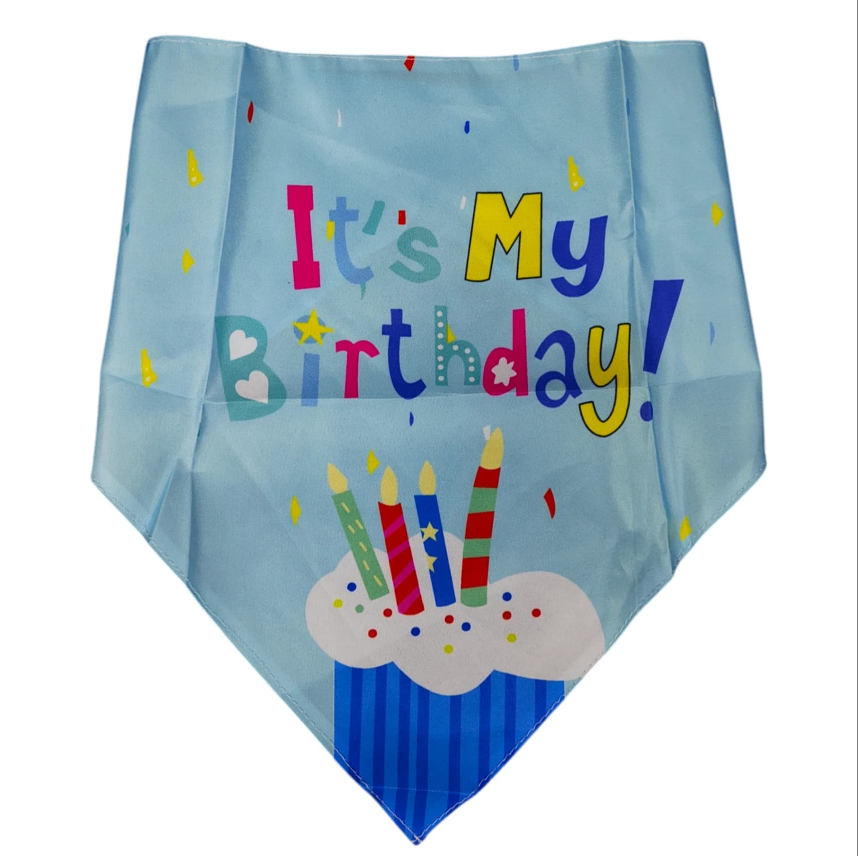 It's My Birthday! bandana - Blue