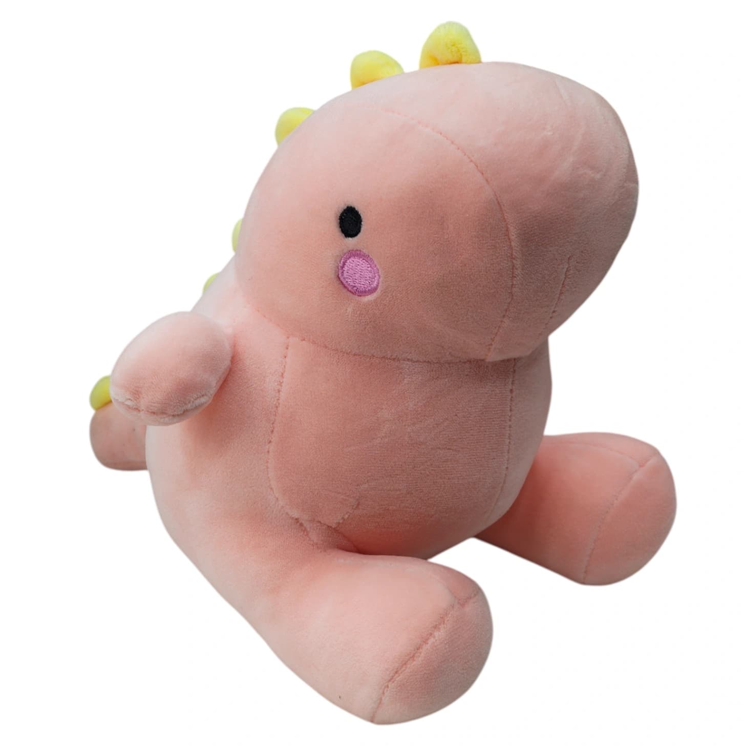 Pink dinosaur toy