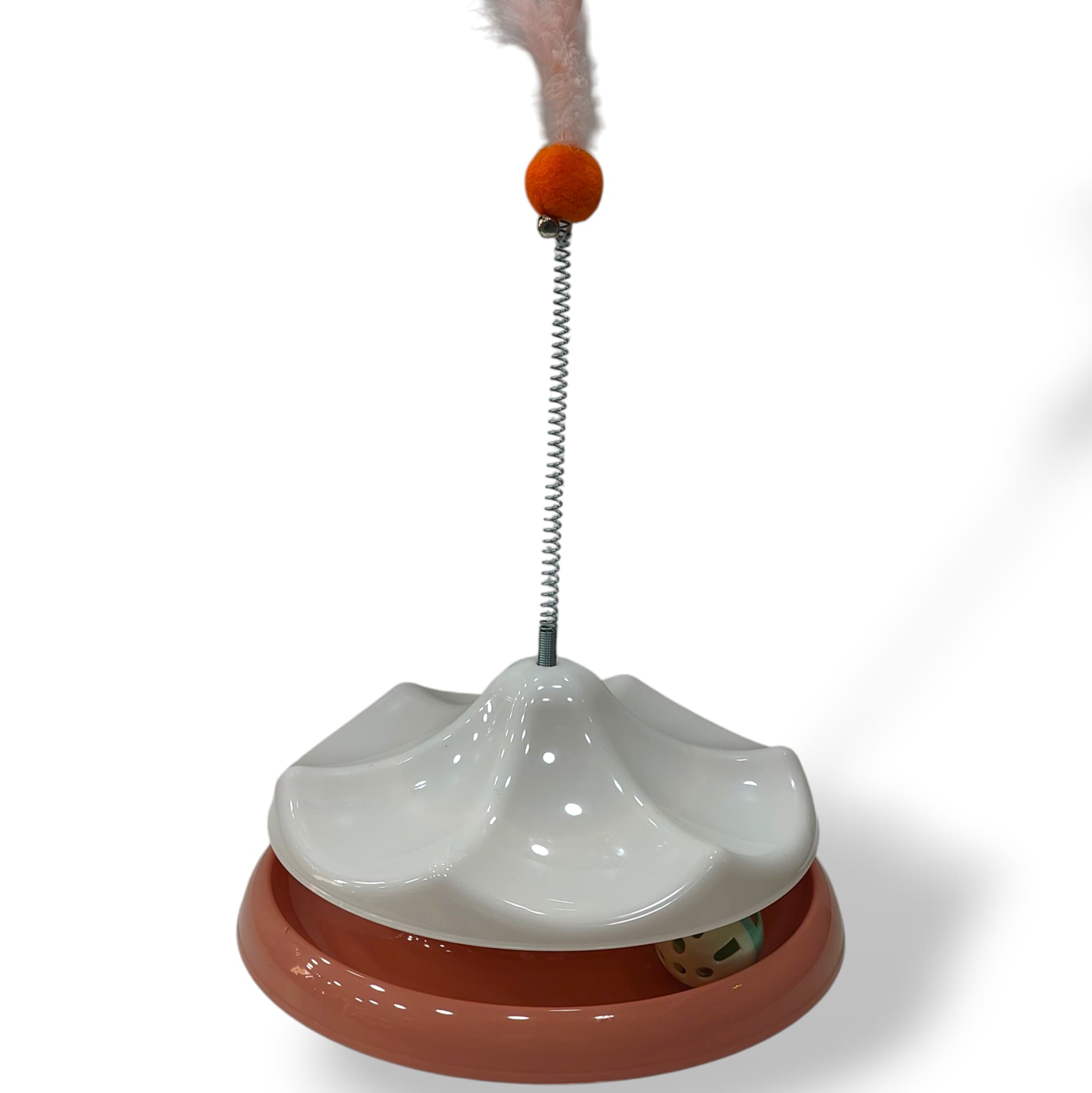 dual action interactive cat toy