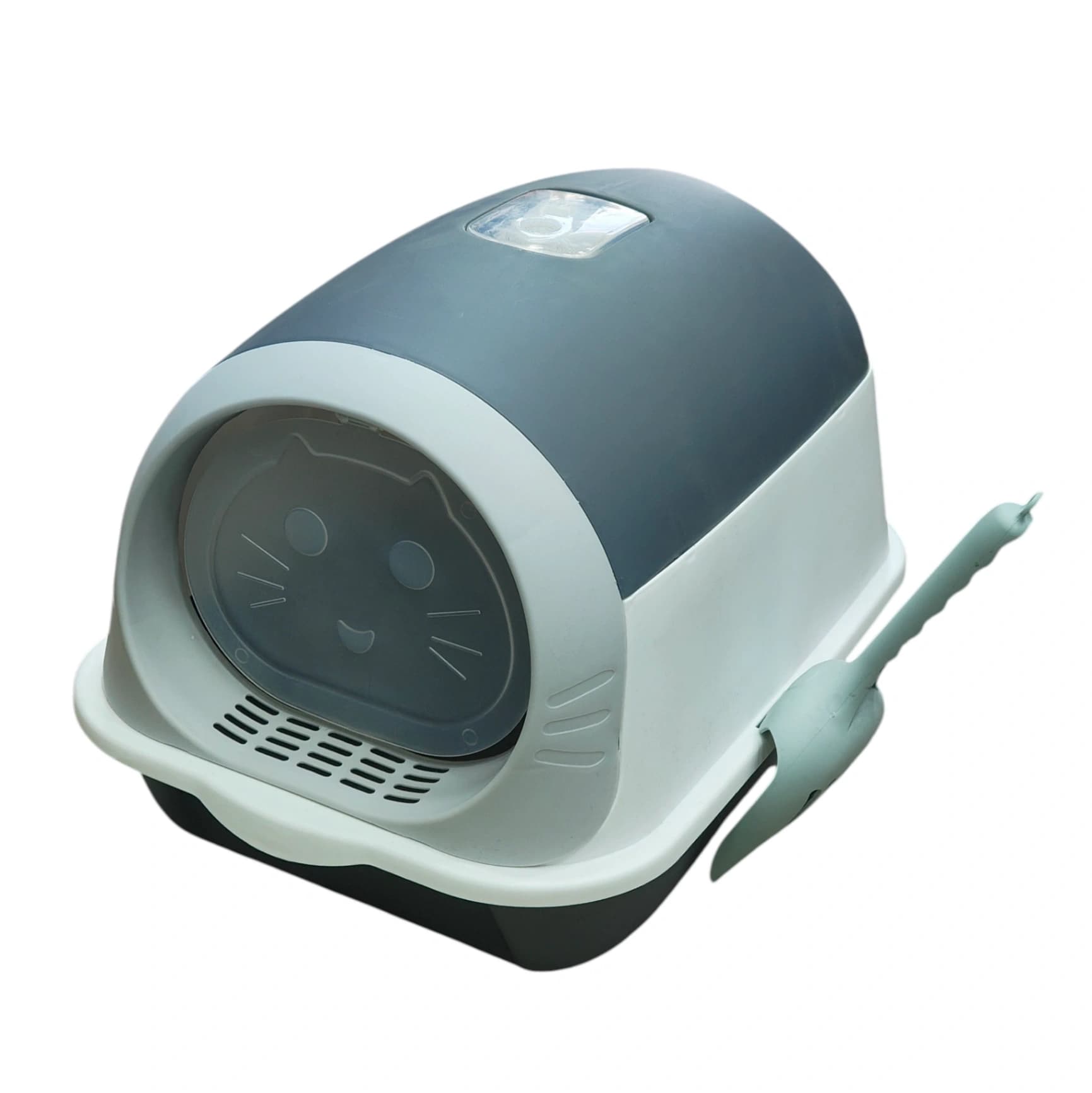 Enclosed litter box