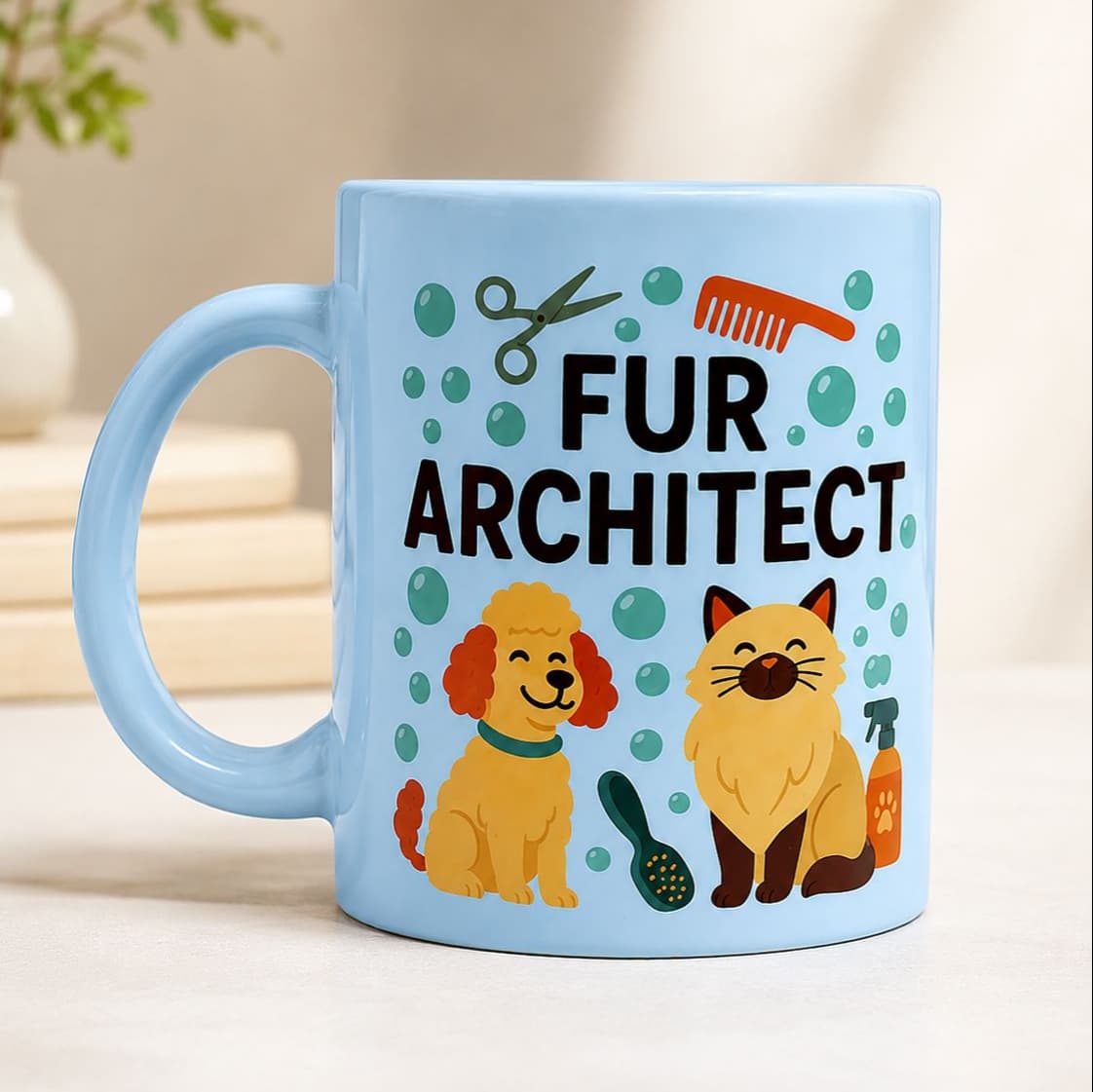 Fur Architect mug