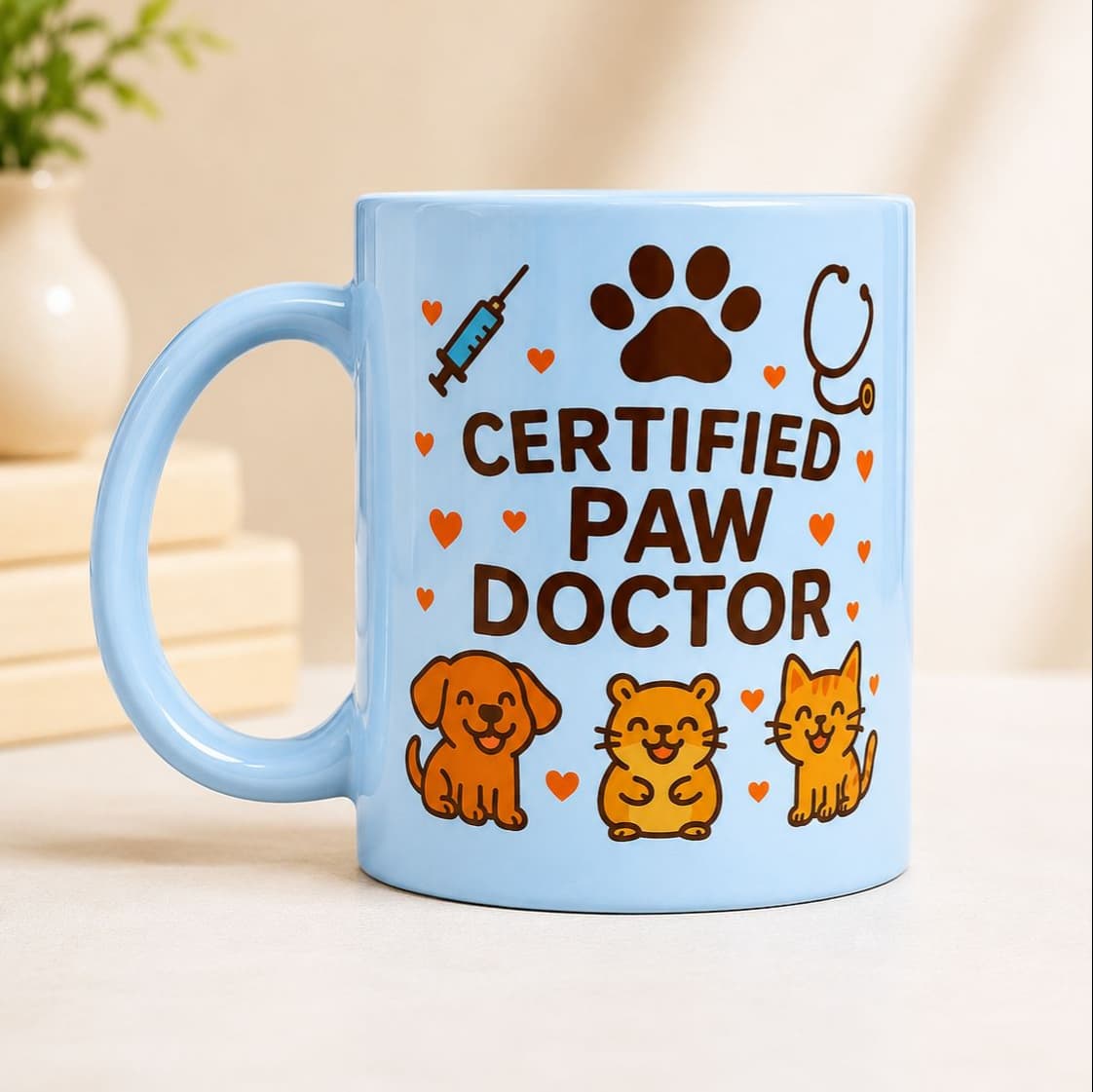CERTIFIED PAW DOCTOR mug