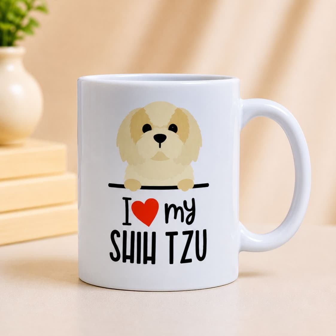 I Love My Shih Tzu Mug