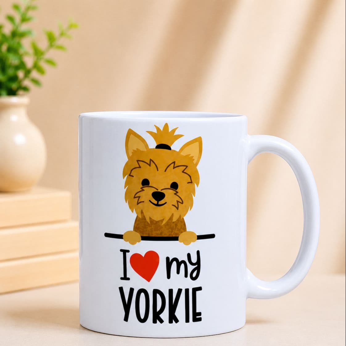 I Love My Yorkie Mug