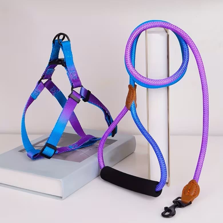 Harness and Rope Leash Set