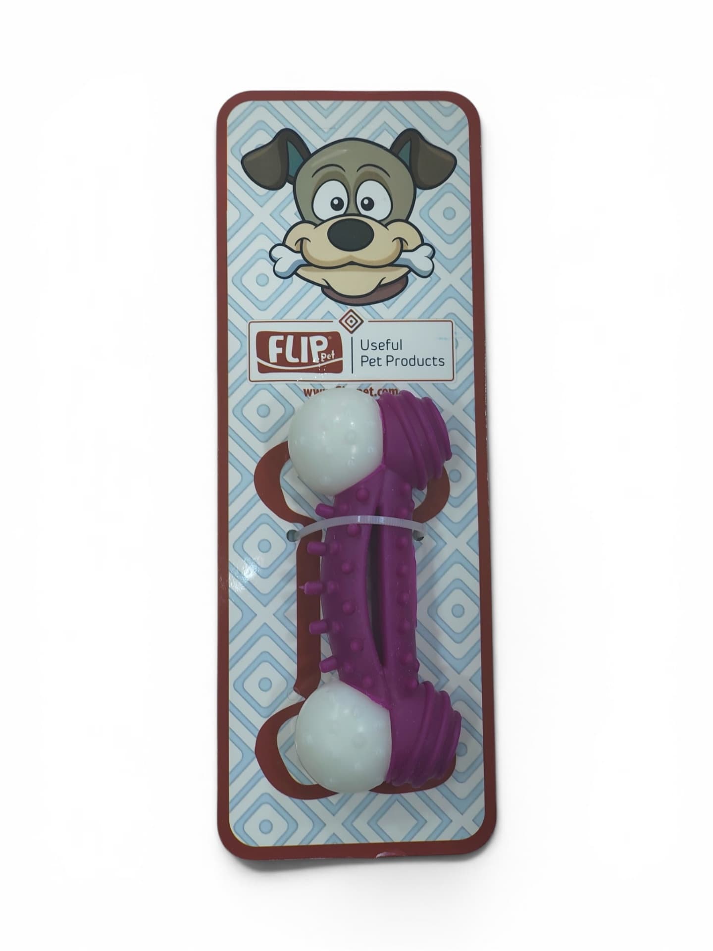 FlipPet Textured Bone Chew Toy