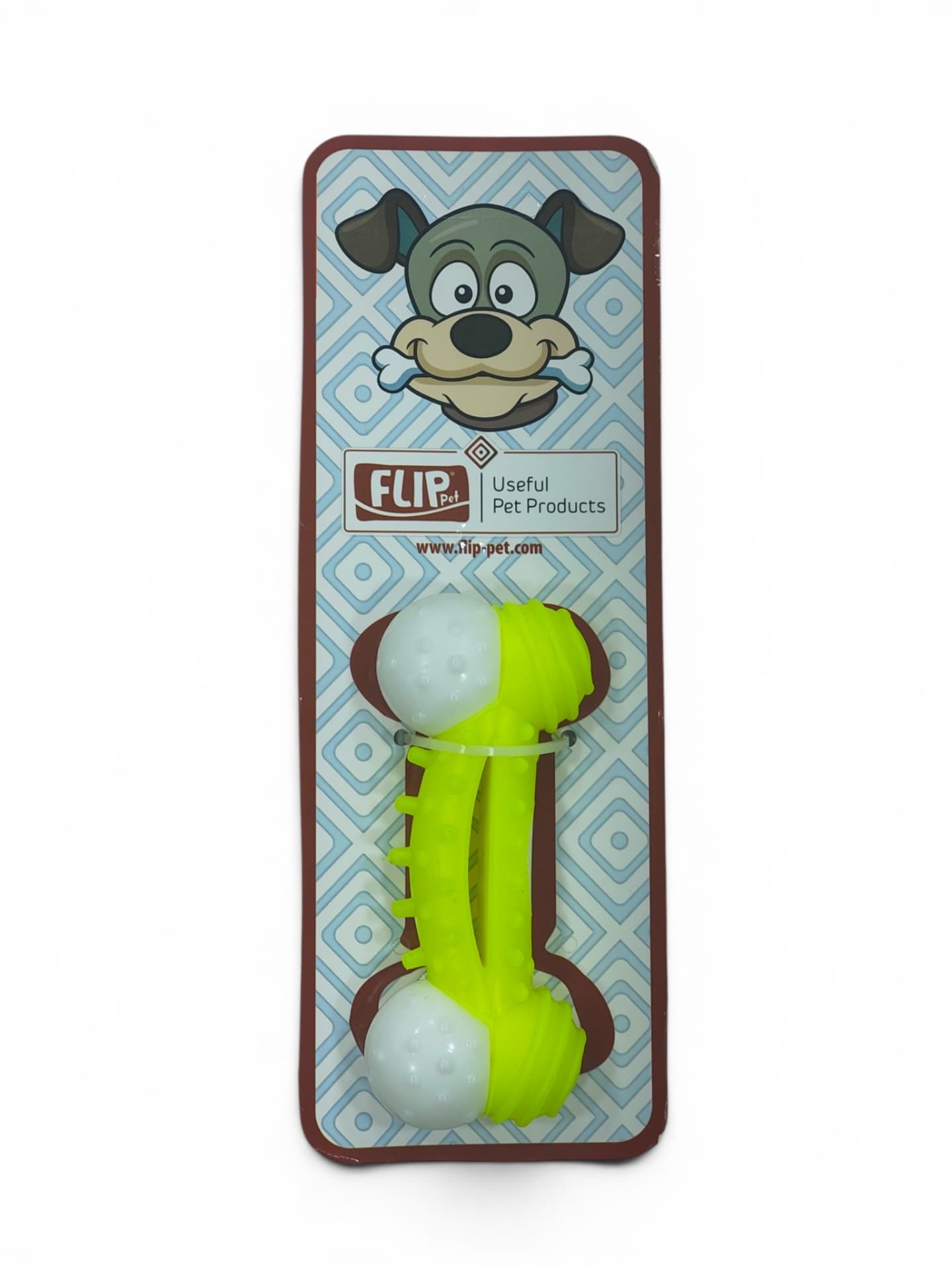 FlipPet Textured Bone Chew Toy