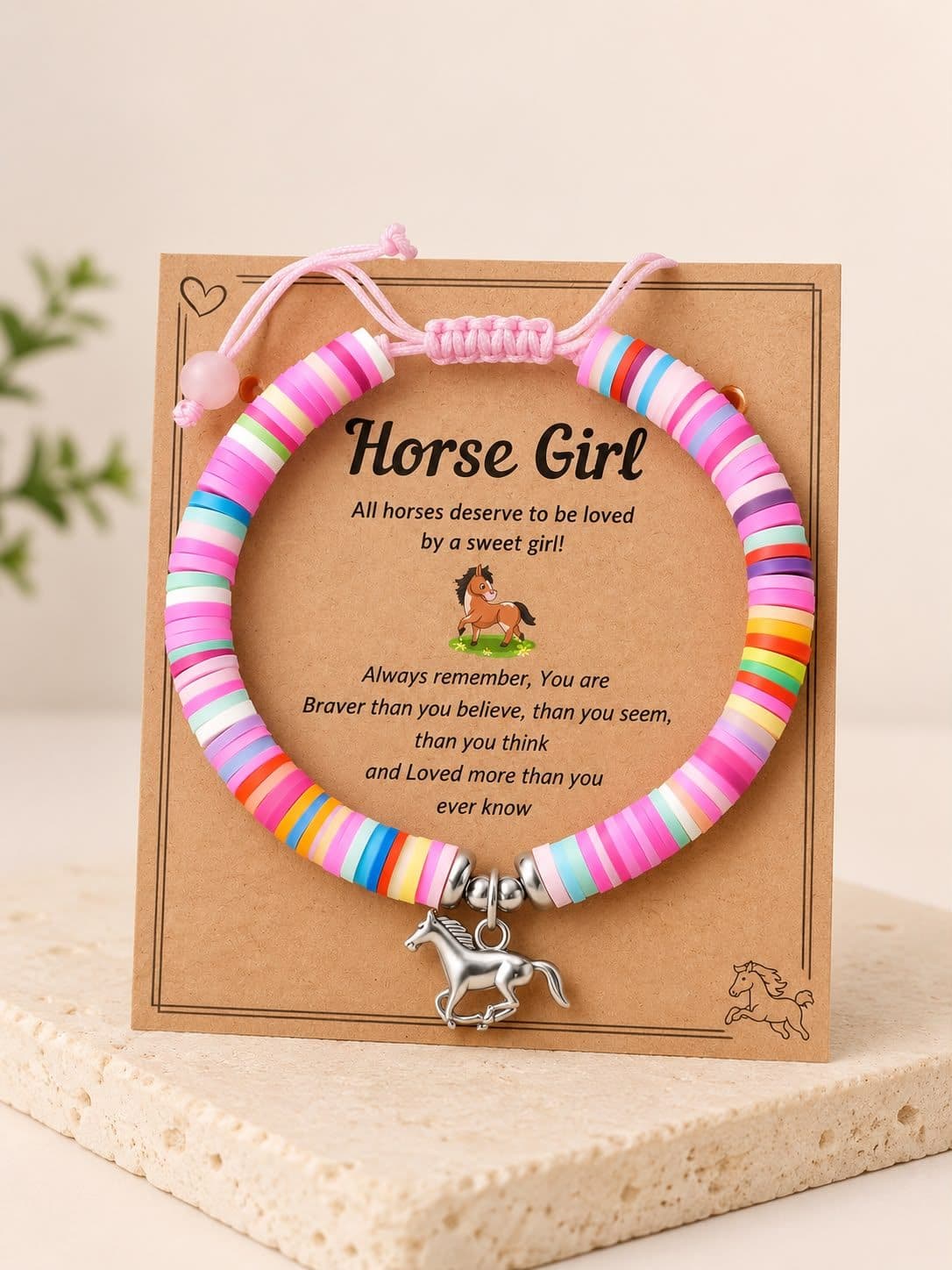 "Horse Girl" Charm Bracelet