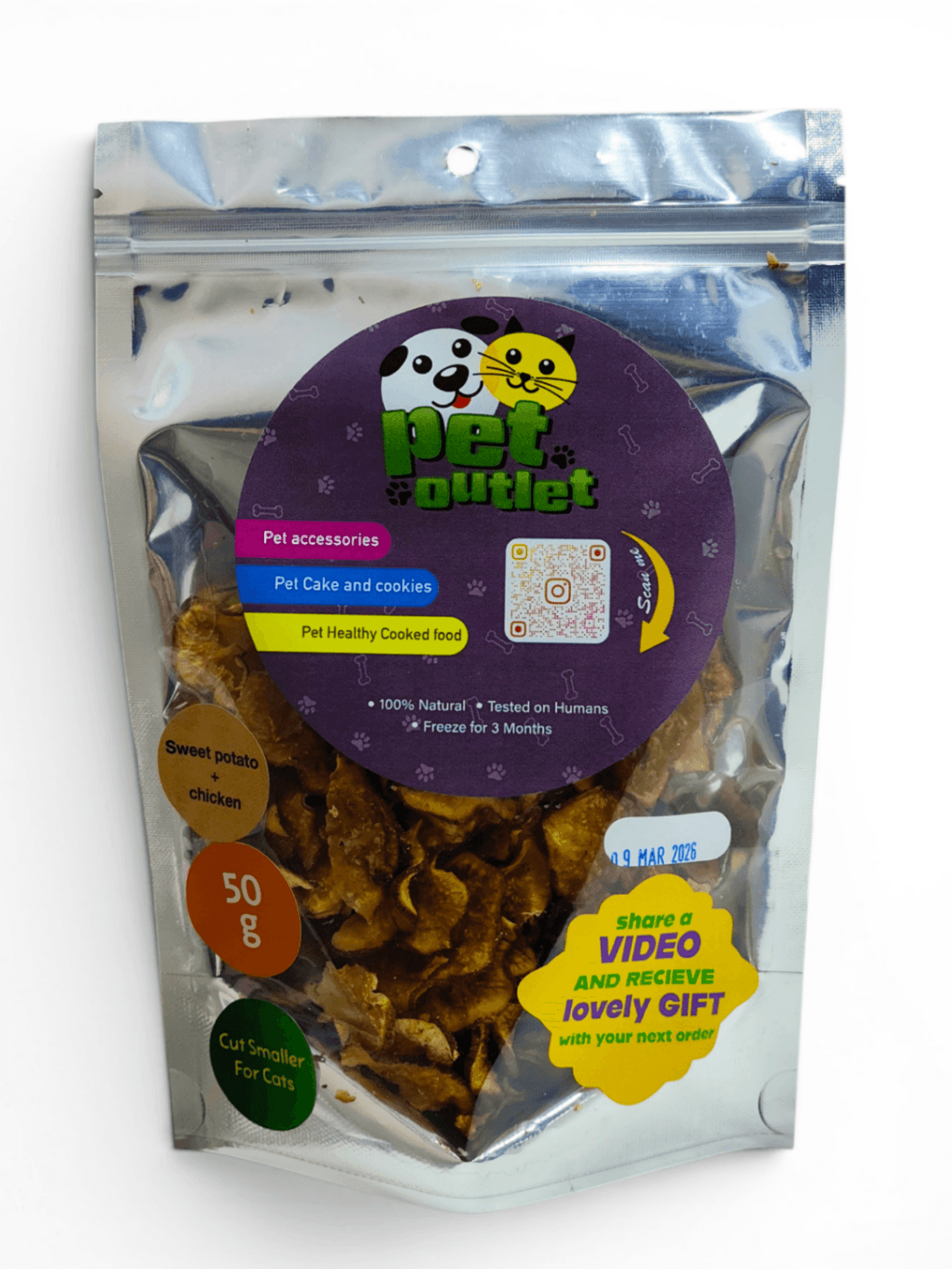 Pet outlet - Sweet Potato + Chicken