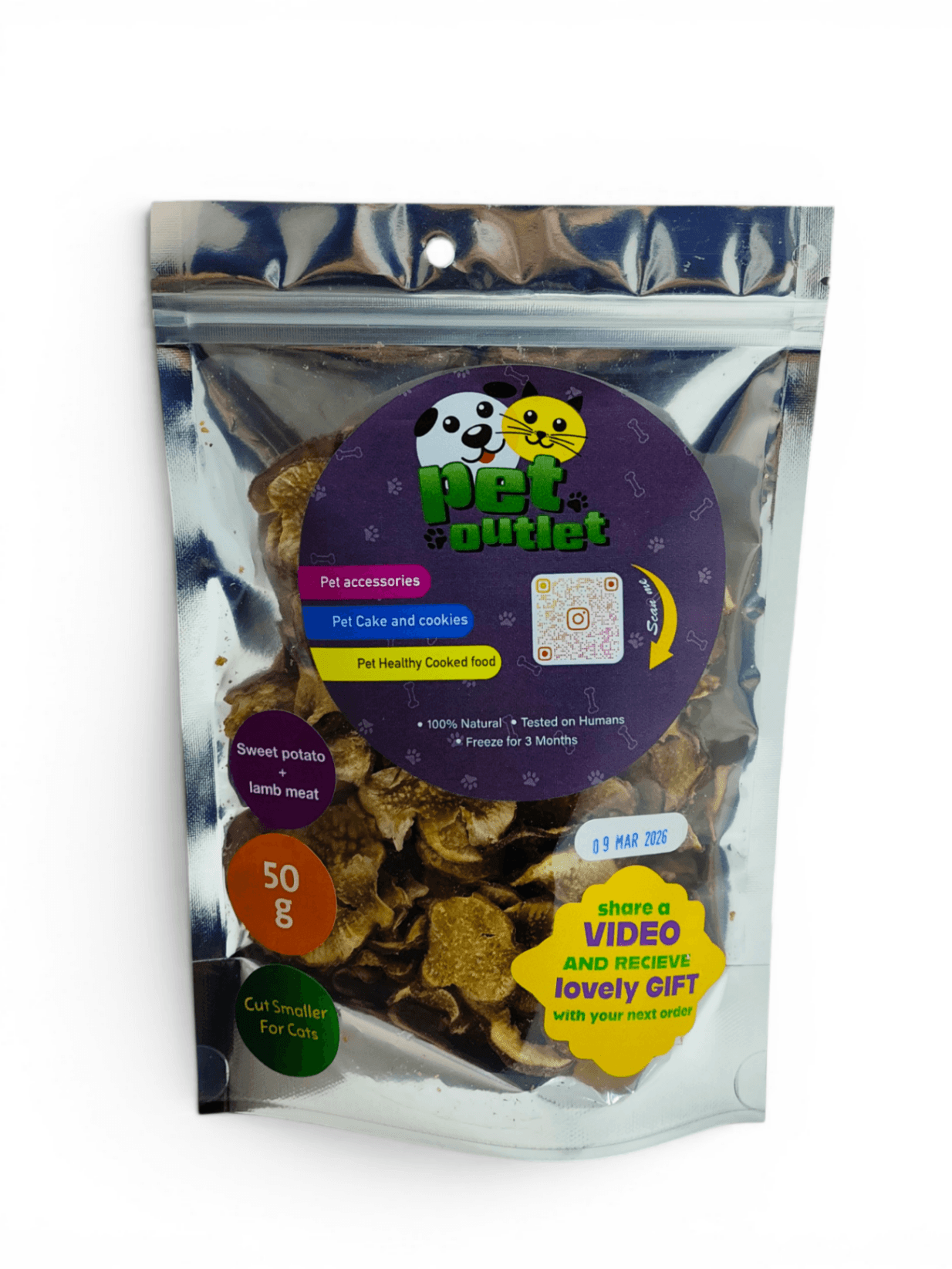 Pet outlet - Sweet Potato + Lamb Meat