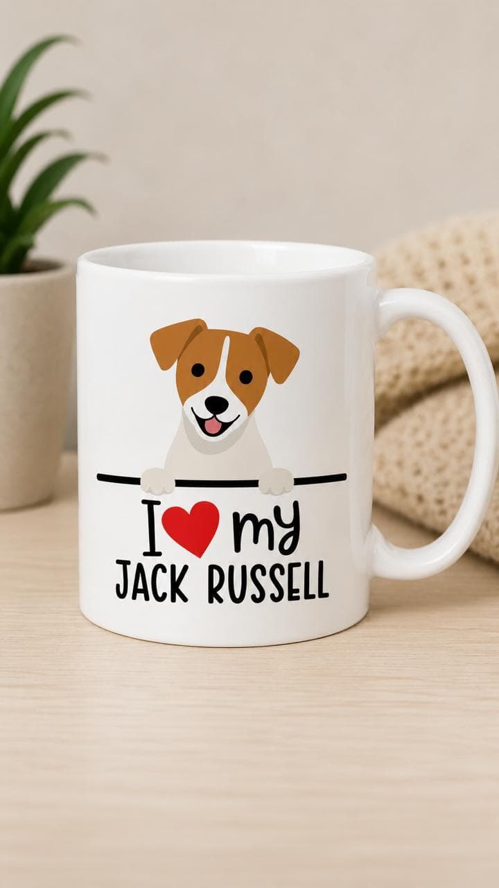 I ❤️ My Jack Russell mug
