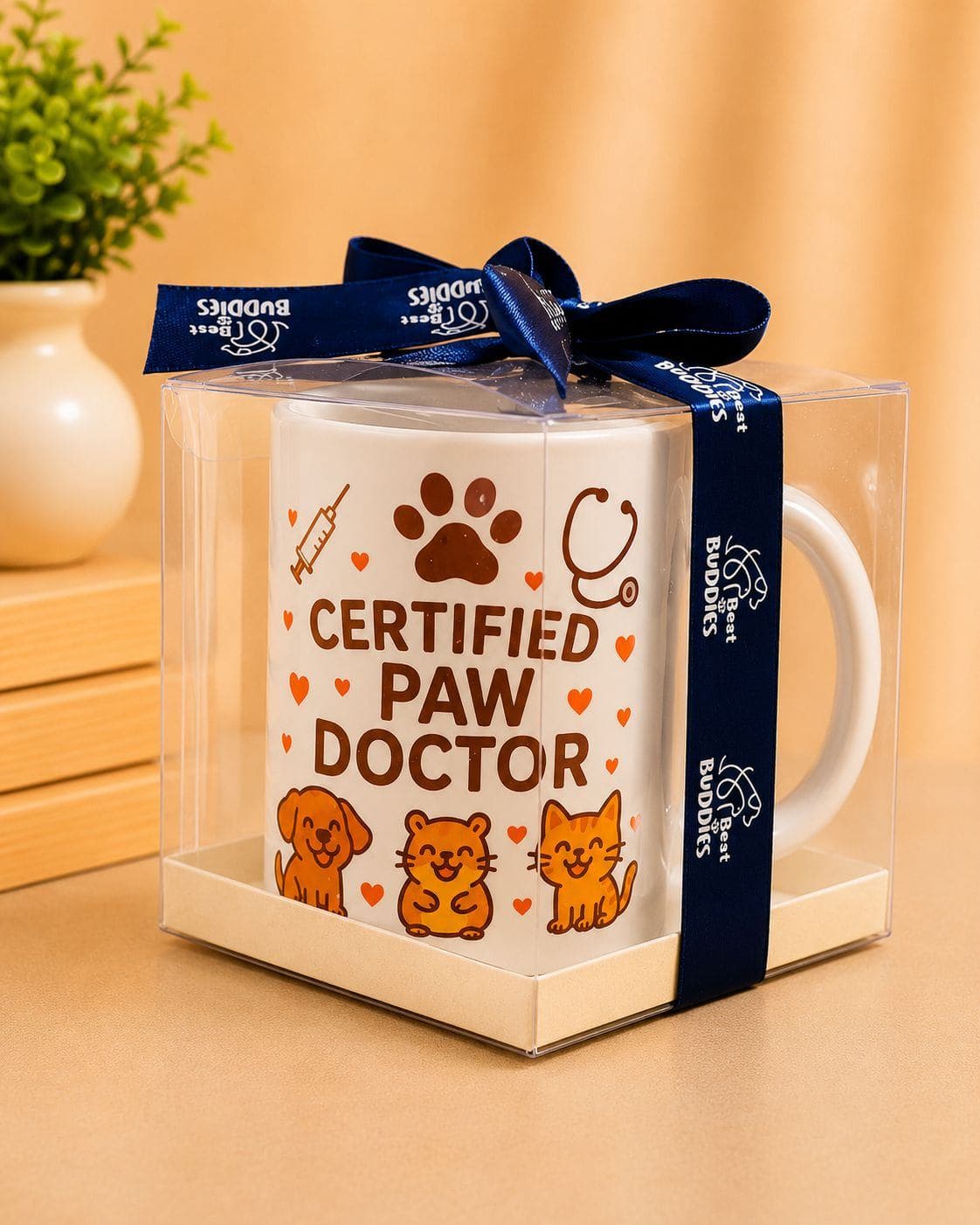 "CERTIFIED PAW DOCTOR" Gift mug