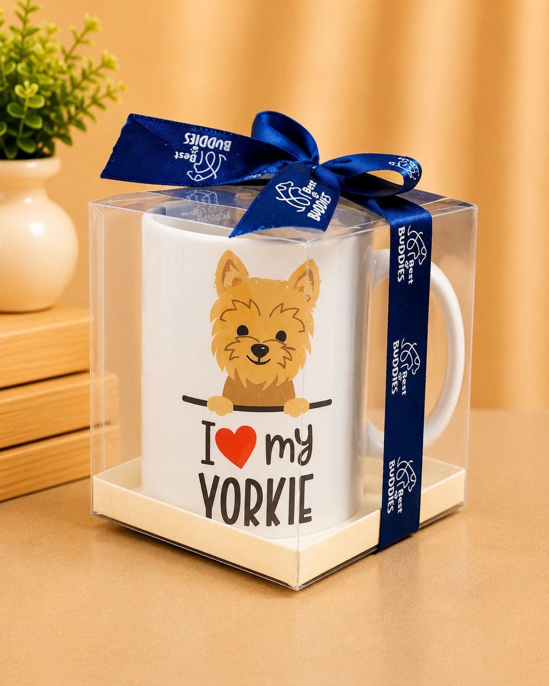 "I❤️my yorkie" Gift mug