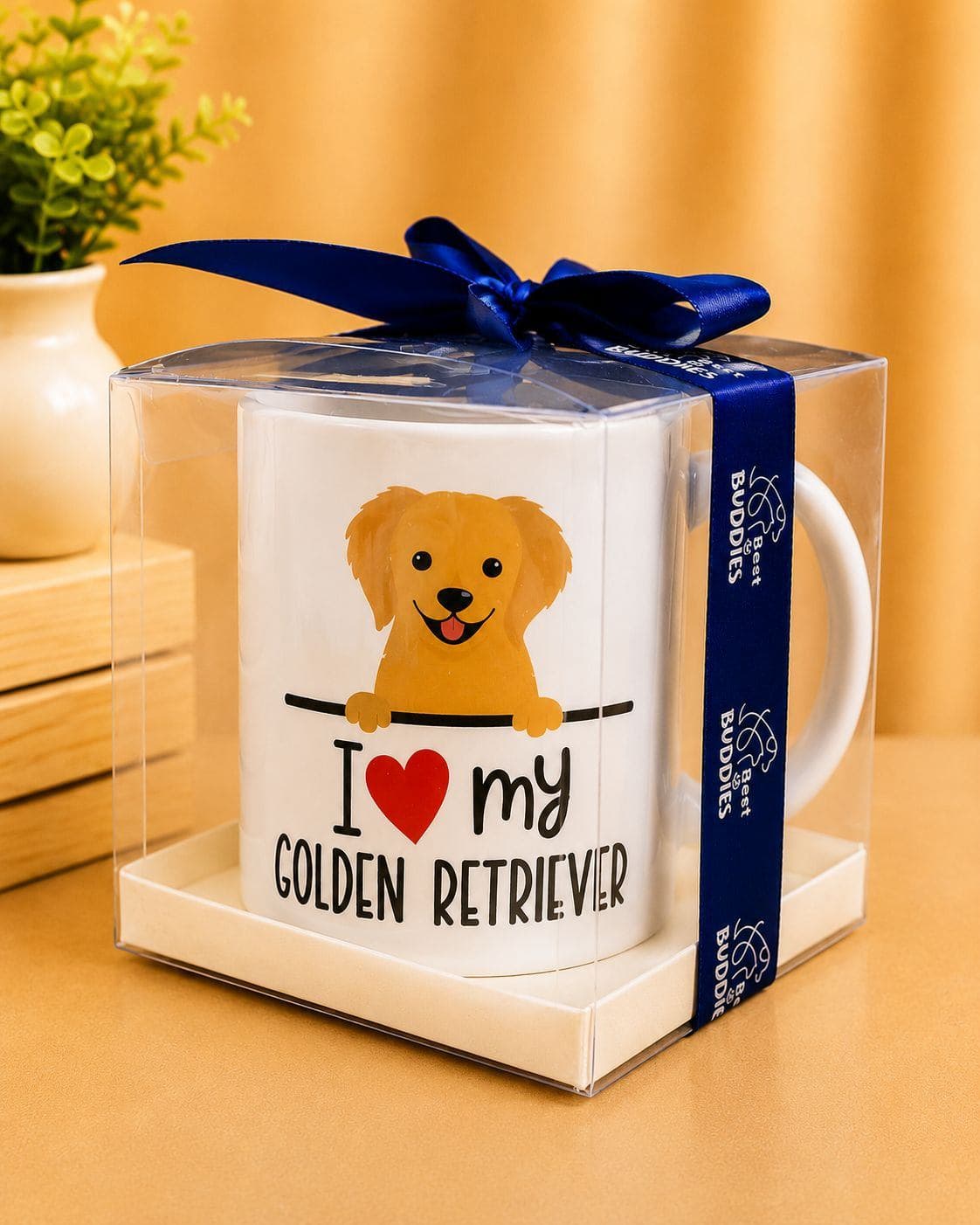 "I❤️my golden retriever" Gift mug