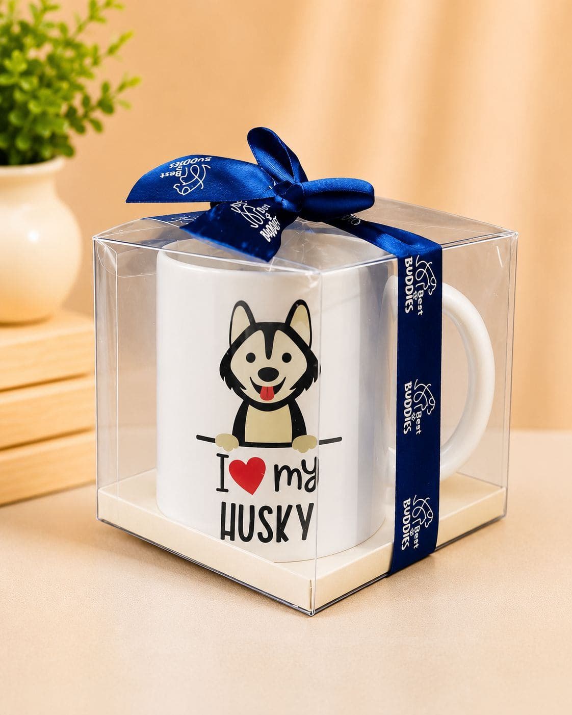 "I❤️my husky" Gift mug