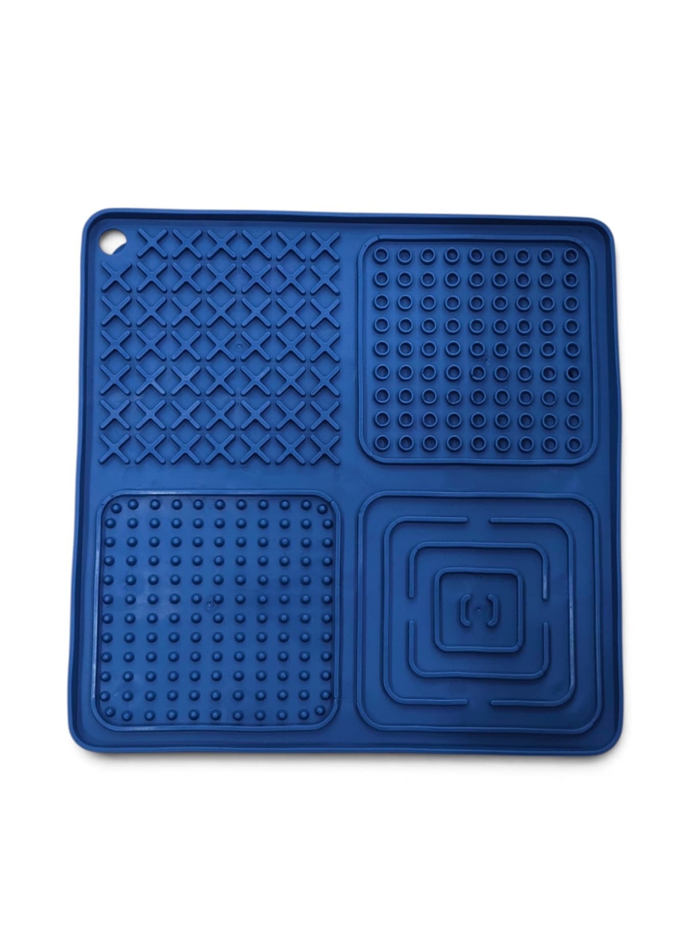 4-Quadrant Silicone Lick Mat with Suction Cups for Dogs & Cats