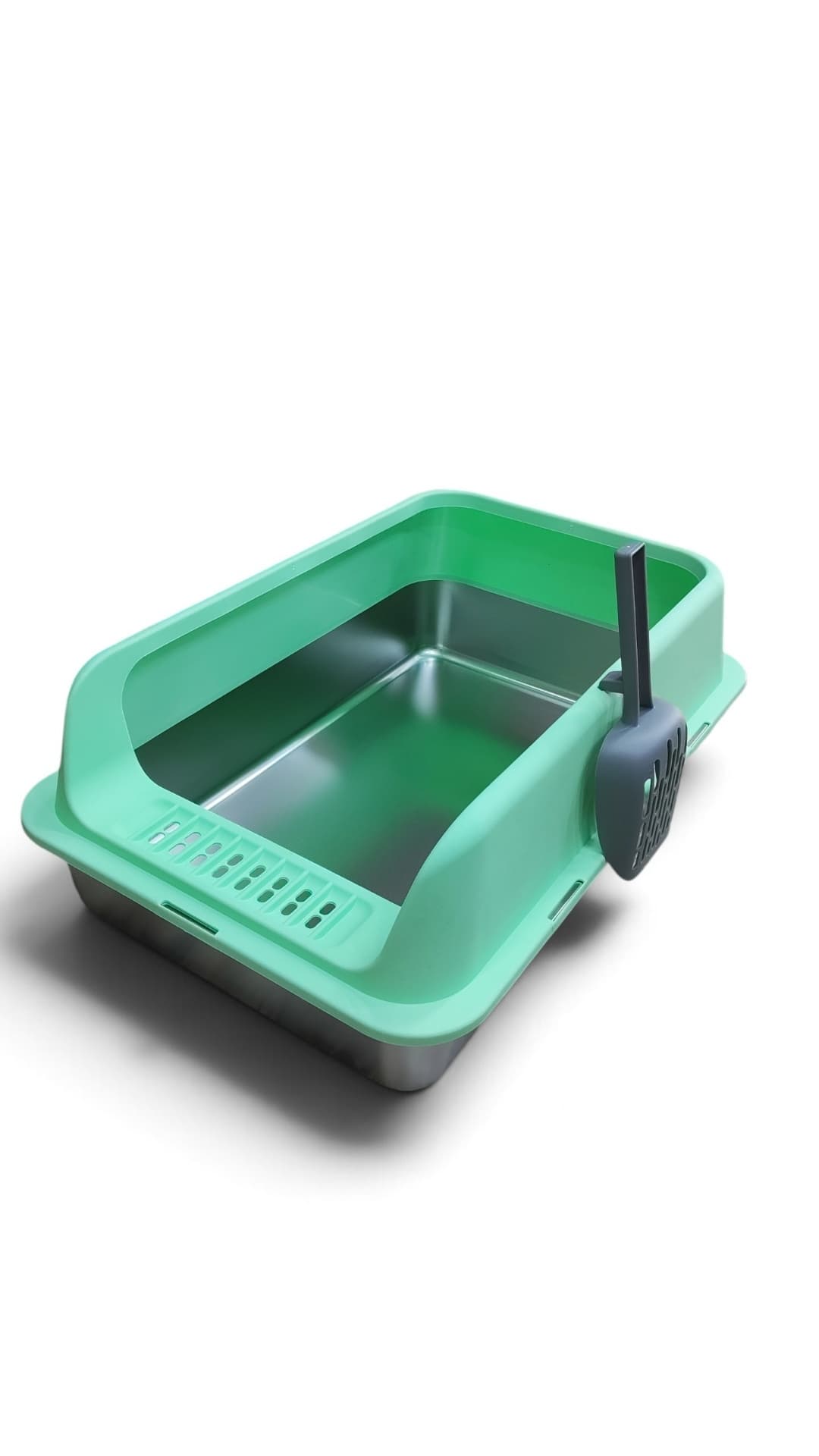 Stainless Steel Cat Litter Box with